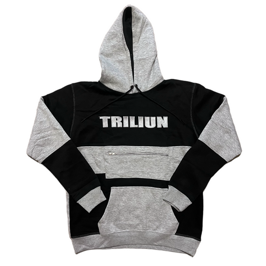 “TRILIUN” King Triliun sweatshirt black&grey