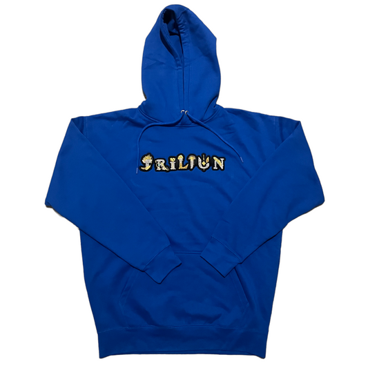 “TRILIUN” Crown Royalty sweatshirt blue